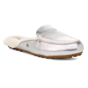 Ugg Lane Metallic Shearling Loafer Slipper 9